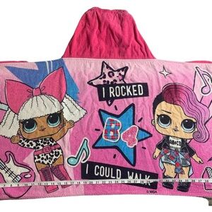 LOL Doll Hooded Towel 48x22 Inches